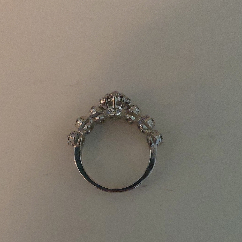 S925 Sterling Silver Elegant Silver Women's Ring - image 2